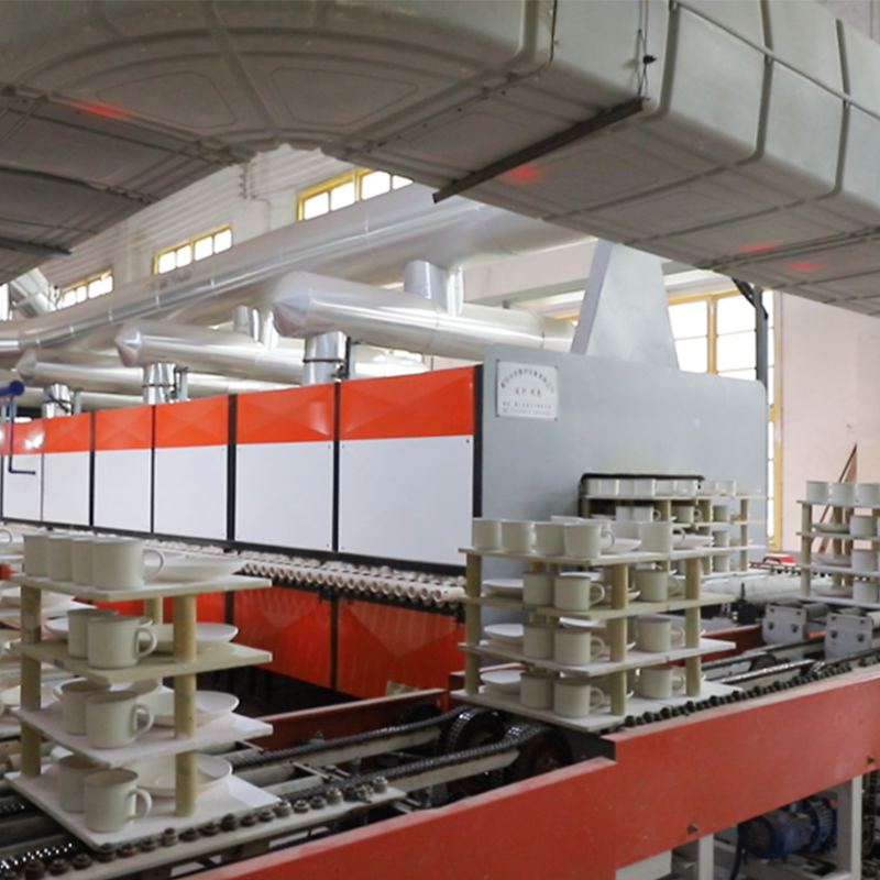 Donglin Homeware Ceramic Production Process - Auto Kiln Setting