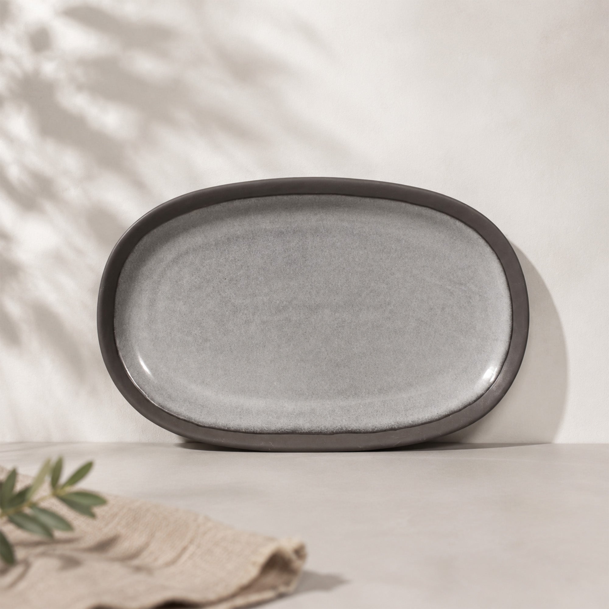 Donglin Homeware Earth Stone Collection Serving Plate 10.5-inch