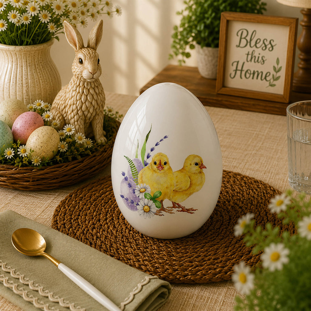 Donglin Homeware Easter Bunny Garden Collection Salt and Pepper Shaker 