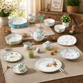 Donglin Homeware Easter Bunny Garden Dinnerware Set  British Peter Rabbit Aesthetic