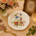 Donglin Homeware Enchanted Botanical Garden Collection Soup Plate 9.5-inc