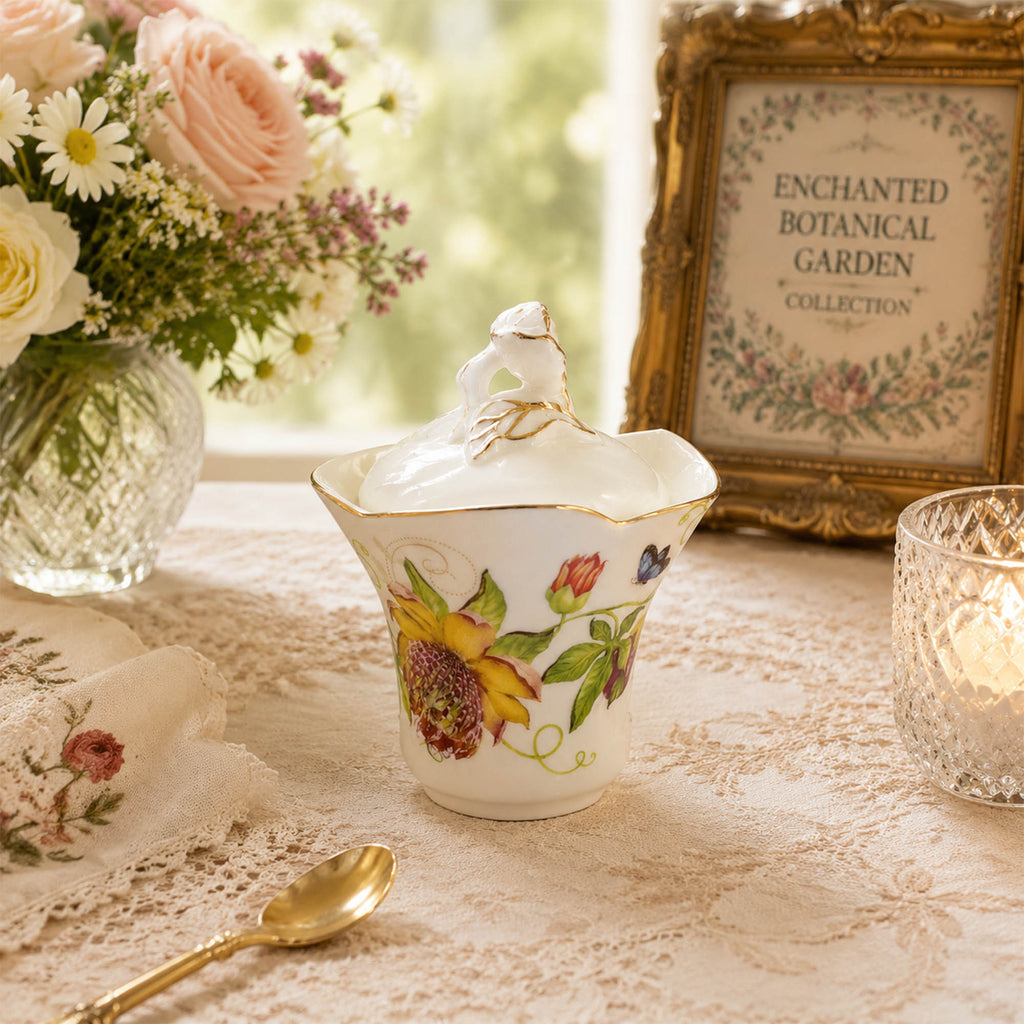 Dongli Homeware Enchanted Botanical Garden Collection Sugar Pot 130cc