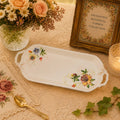 Donglin Homeware Enchanted Botanical Garden Collection Tray 15.75-inch