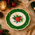 Donglin Homeware Festive Woodland Collection Dinner Plate 10.75-inch