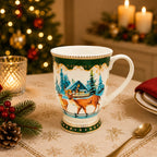 Donglin Homeware Festive Woodland Collection Mug 280cc