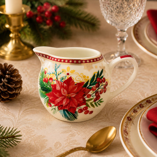 Donglin Homeware Festive Woodland Collection Storage Creamer 260cc
