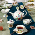Donglin Homeware French Garden Style Enchanting Wildflower & Butterfly Dinnerware