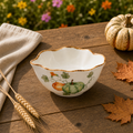 Donglin Homware Gilded Harvest - Nature Style Ceramic Bowl 4.5-inch
