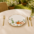 Donglin Homeware Gilded Harvest - Nature Style Ceramic Dinner Plate 11-inch
