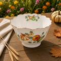 Donglin Homeware Gilded Harvest - Nature Style Ceramic Salad Bowl 9-inch