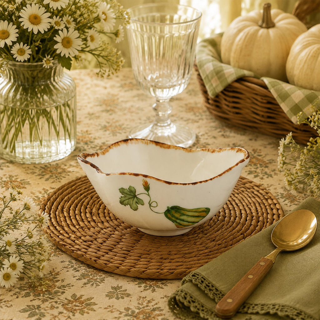 Donglin Homeware Gilded Harvest Collection Bowl 4.5-inch