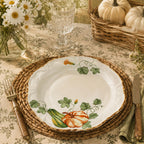 Donglin Homeware Gilded Harvest Collection Soup Plate 9.5-inch