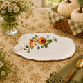 Donglin Homeware Gilded Harvest Collection Tray 15-inch
