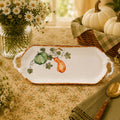 Donglin Homeware Gilded Harvest Collection Tray 17.75-inch
