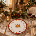 Donglin Homeware Gingerbread Christmas Collection Dessert Plate 8-inch