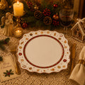 Donglin Homeware Gingerbread Christmas Collection Dinner Plate 10.5-inch