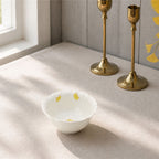 Donglin Homeware Ginkgo Leaf - Minimalist Style Ceramic Bowl 5-inch