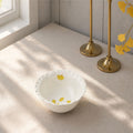 Donglin Homeware Ginkgo Leaf - Minimalist Style Ceramic Bowl 6-inch
