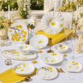 Donglin Homeware Ginkgo Leaf - Minimalist Style Ceramic Dinnerware
