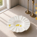 Donglin Homeware Ginkgo Leaf - Minimalist Style Ceramic Pasta Plate 10-inch