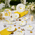 Donglin Homeware Ginkgo Leaf - Minimalist Style Ceramic Tableware