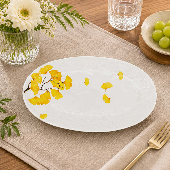 Platos ovalados
