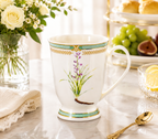 Donglin Homeware Herb - Natural Style Botanical Series Anemarirhena 350cc Mug