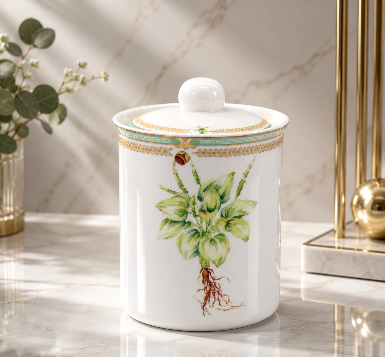 Herb - Natural Style Botanical Series Plantago Canister 800ml