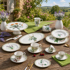 Donglin Homeware Herb - Natural Style Botanical Series Tableware Set