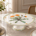 Donglin Homeware Herb - Natural Style Botanical Series Taraxacum Cake Stand 11-inch