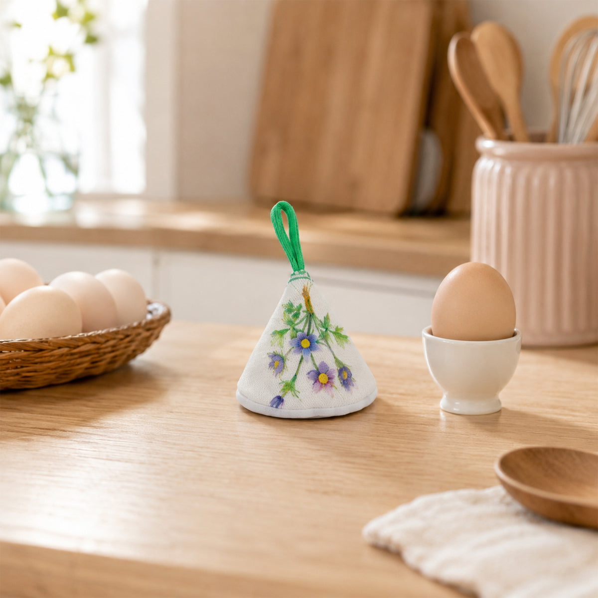 Donglin Homeware Herbs Botanical Lifestyle Collection Egg Cozy