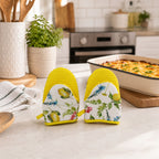 Donglin Homeware Lemon Coordinated Home Collection Oven Mitt