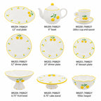 Donglin Homeware Lemon Garden Collection Shapes