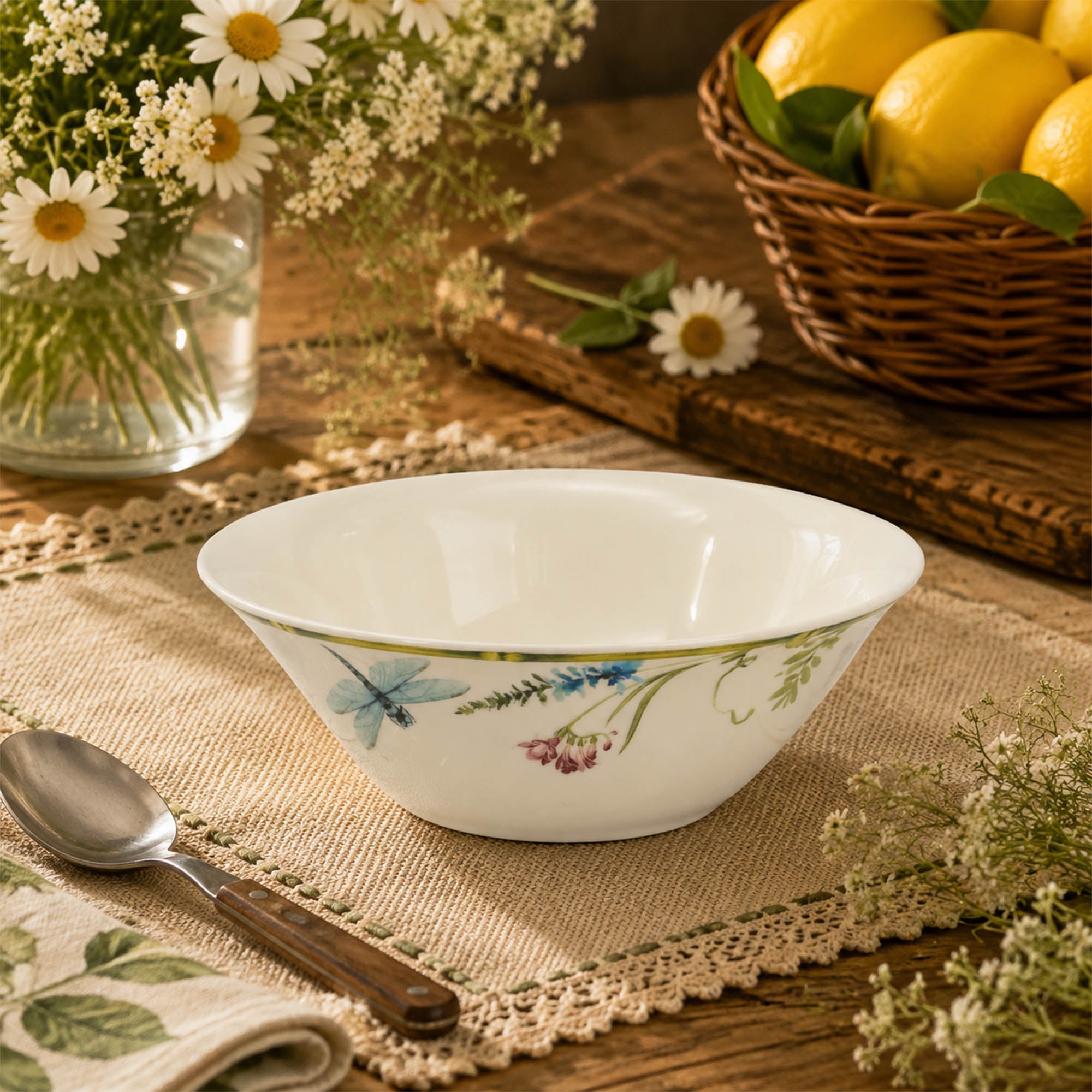 Donglin Homeware Lemon Grove Collection Bowl 9-inch