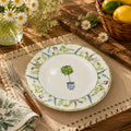 Donglin Homeware Lemon Grove Collection Dessert Plate 7.5-inch