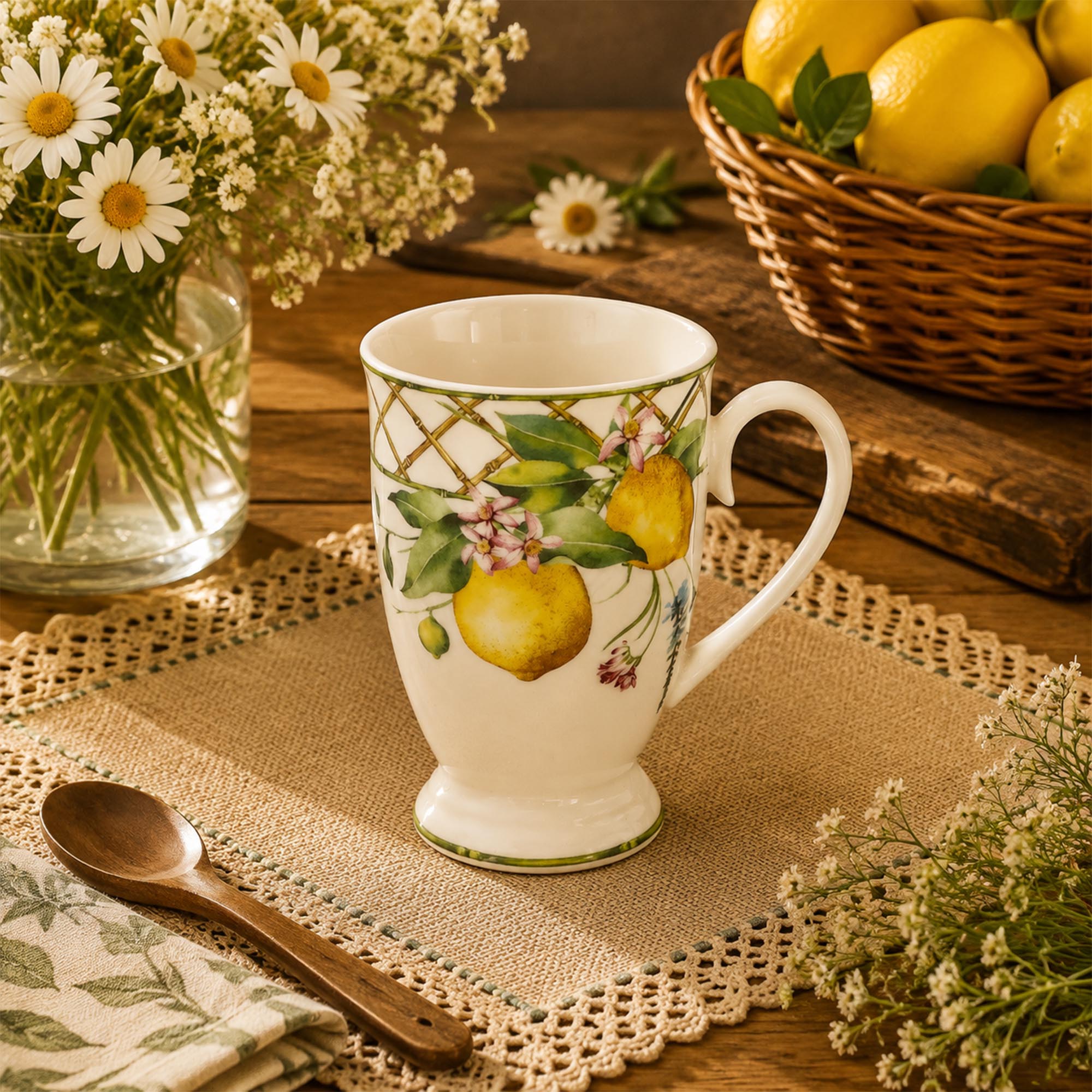 Donglin Homeware Lemon Grove Collection Mug 280cc