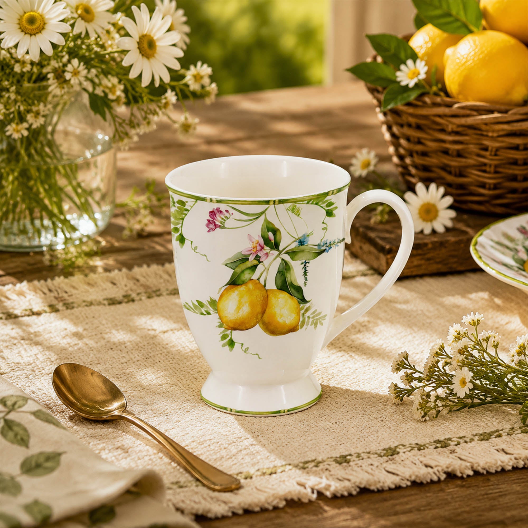 Donglin Homeware Lemon Grove Collection Mug 280cc