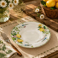 Donglin Homeware Lemon Grove Collection Soup Plate 8.5-inch