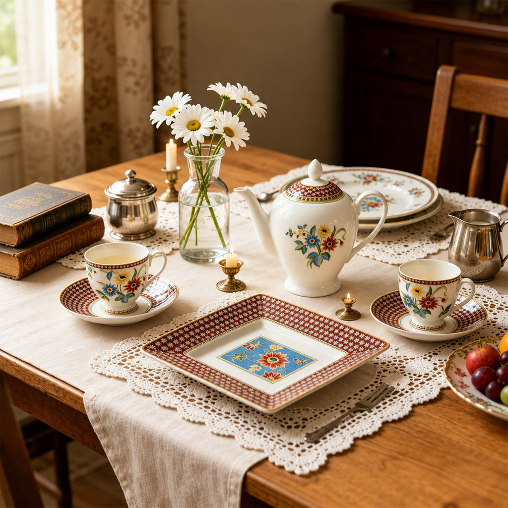 Donglin Homeware Luxury Peranakan Dinnerware Set & Batik Tiga Negeri Ceramic