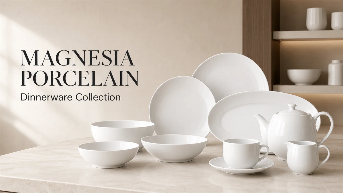 Magnesia Porcelain Dinnerware Collection