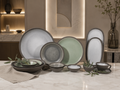 Donglin Homeware Matte Kiln Soil - Minimalist Style Ceramic Tableware Set