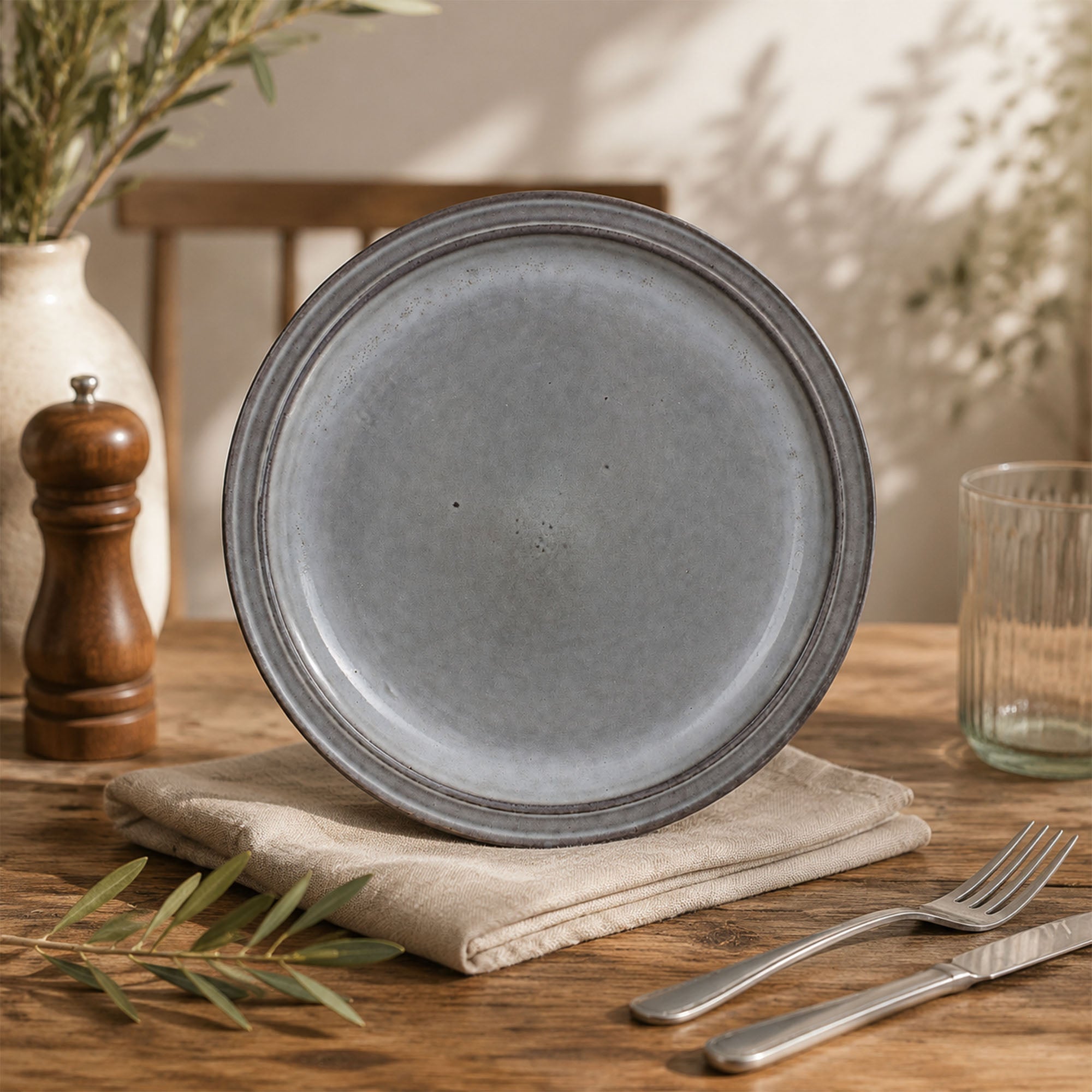Donglin Homeware Mineral Horizon Collection Dinner Plate 10-inch