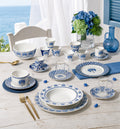Donglin Homeware Nautical Palm - Nature Style Ceramic Tea Set