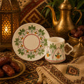 Donglin Homeware Oasis Heritage Collection Cup and Saucer 80cc