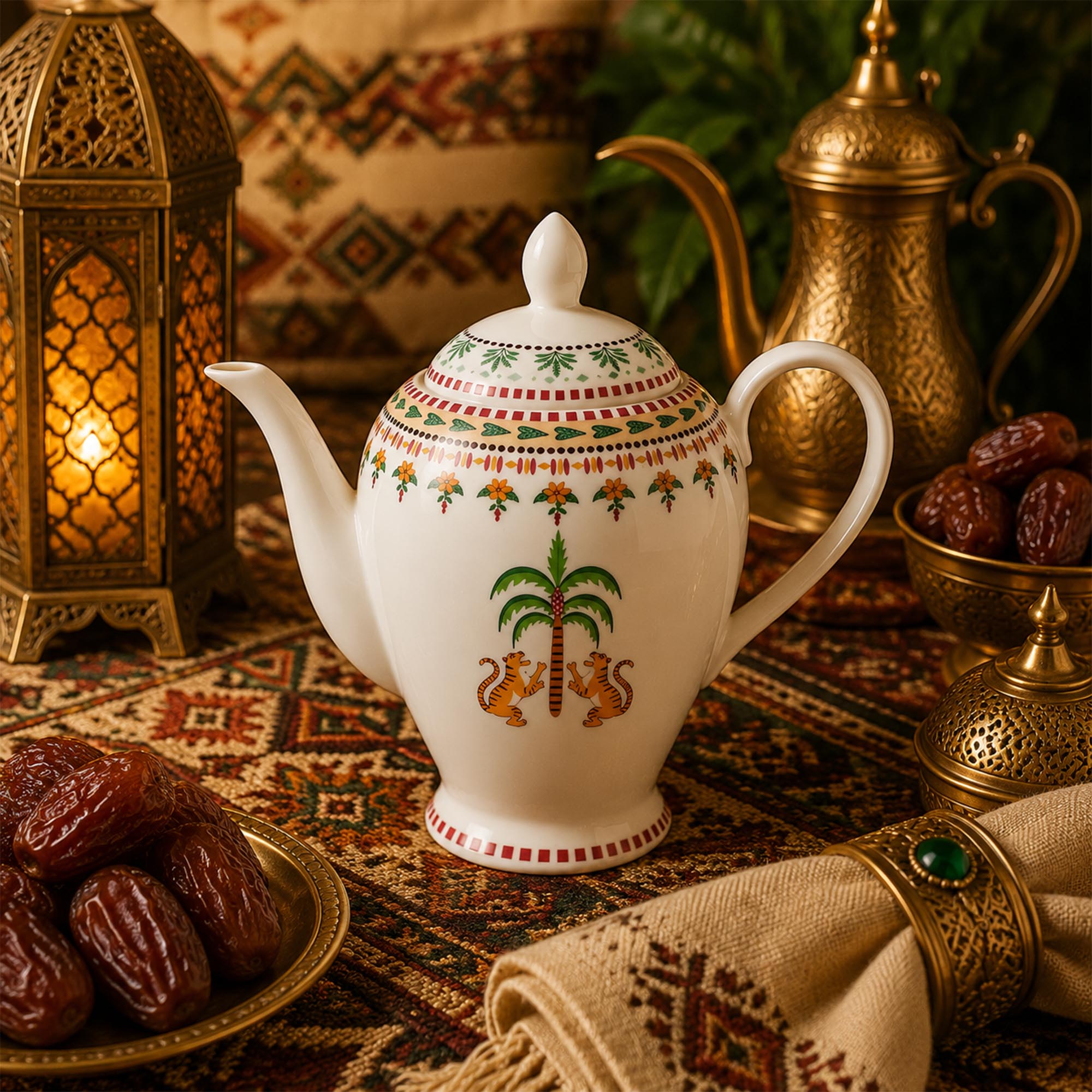 Donglin Homeware Oasis Heritage Collection Teapot 1200cc