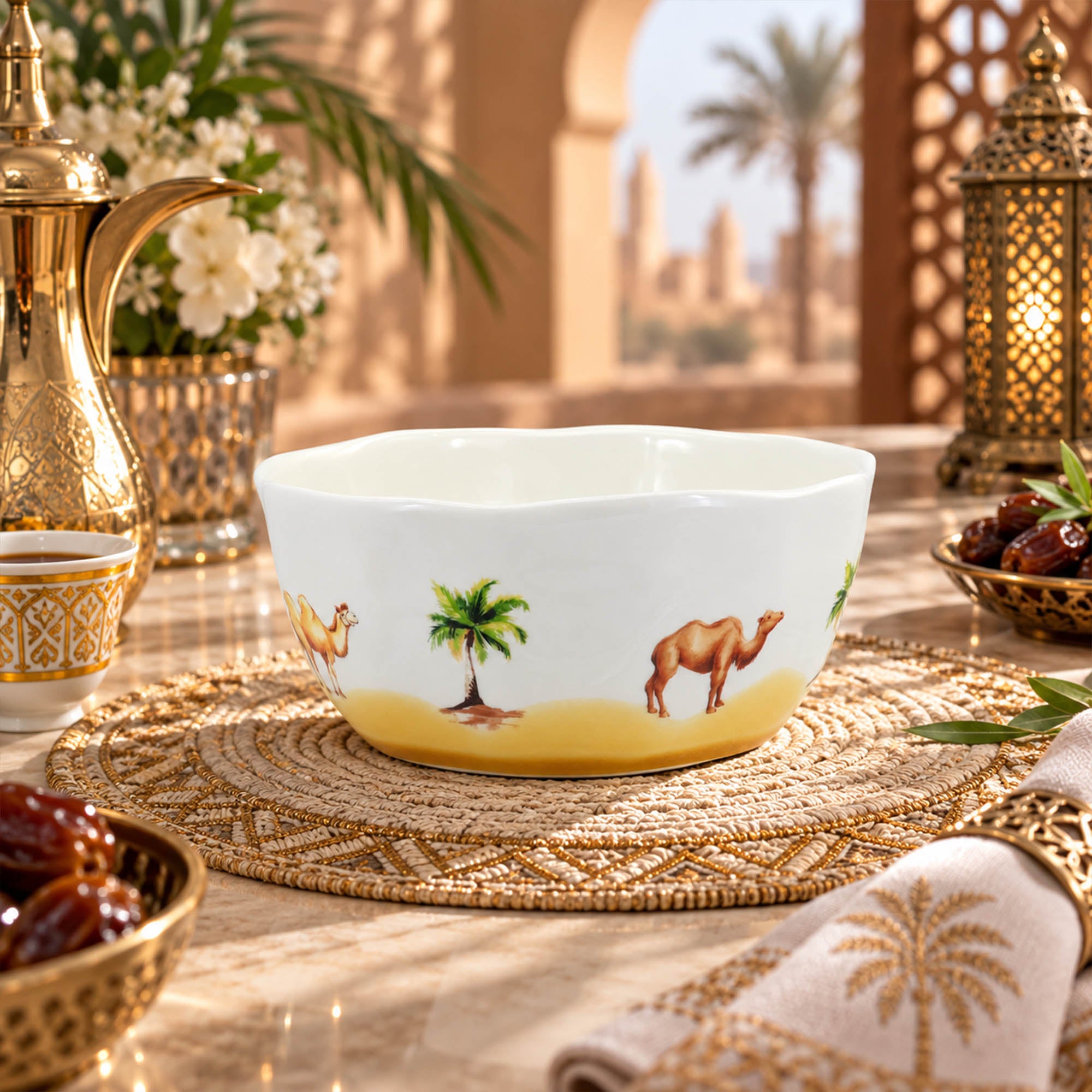 Donglin Homeware Oasis Mirage Collection Bowl 8-inch