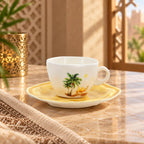 Donglin Homeware Oasis Mirage Collection Cup and Saucer 160cc