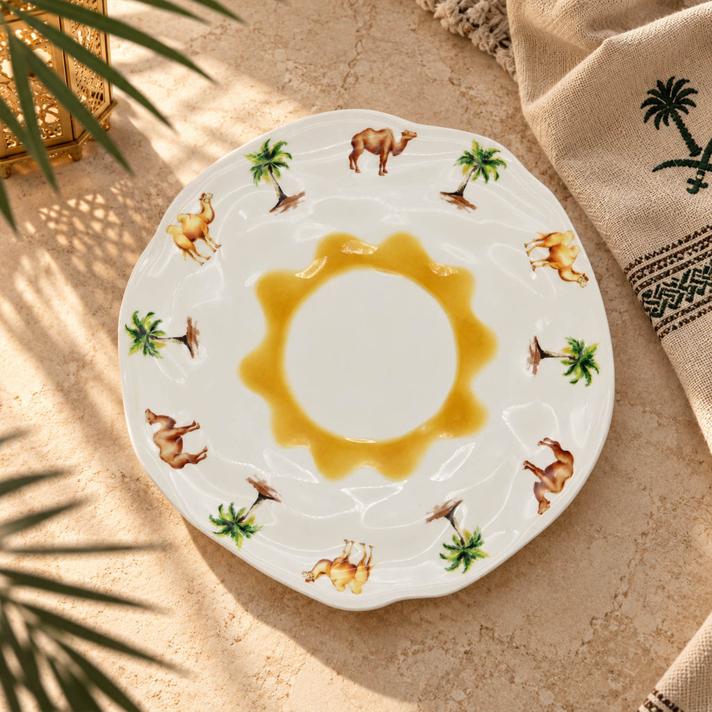 Donglin Homeware Oasis Mirage Collection Dinner Plate 10.5-inch