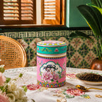 Dongline Homeware Opulent Phoenix - Vintage Style Ceramic Canister 800ml