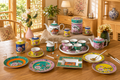 Donglin Homeware Opulent Phoenix - Vintage Style Ceramic Dinnerware Set